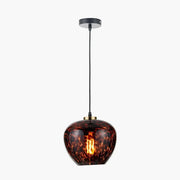 Lucien Tortoiseshell Glass Pendant  Nicholas John Interiors