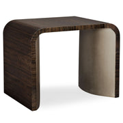 Caracole Streamline End Table   Nicholas John Interiors