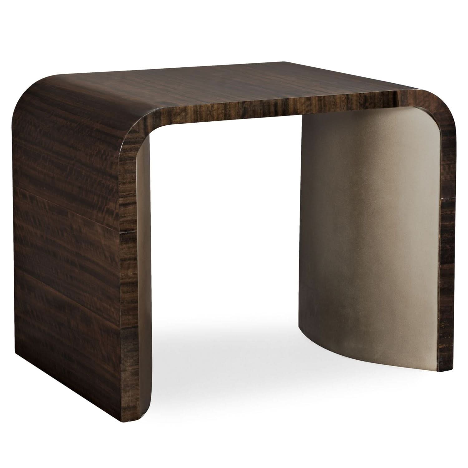 Caracole Streamline End Table   Nicholas John Interiors