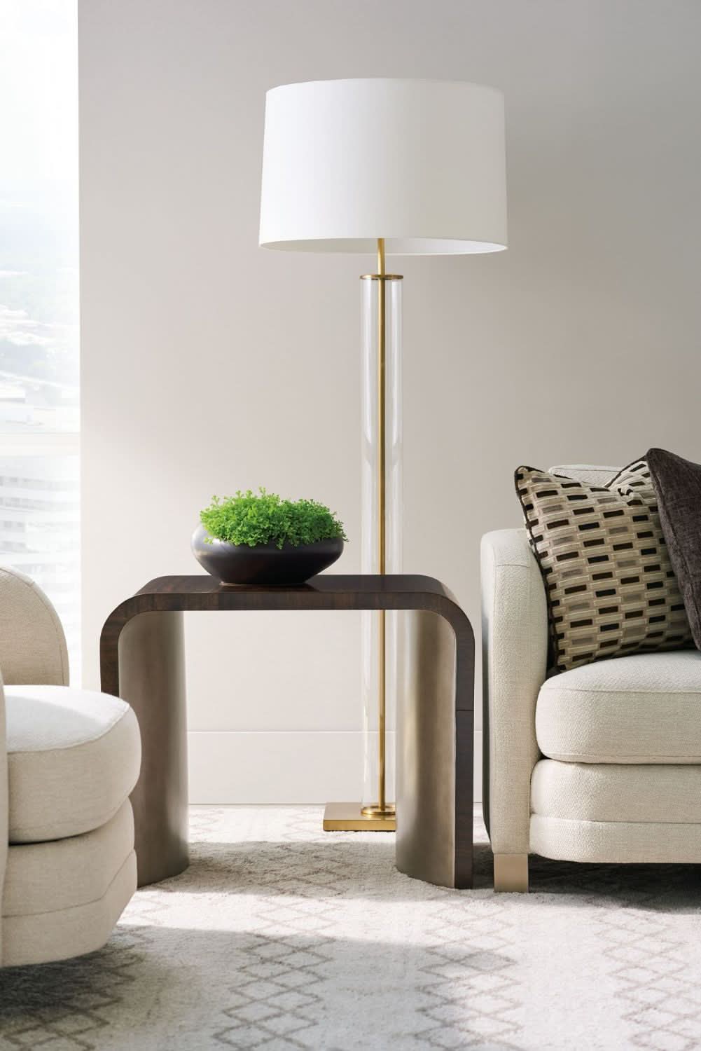 Caracole Streamline End Table   Nicholas John Interiors