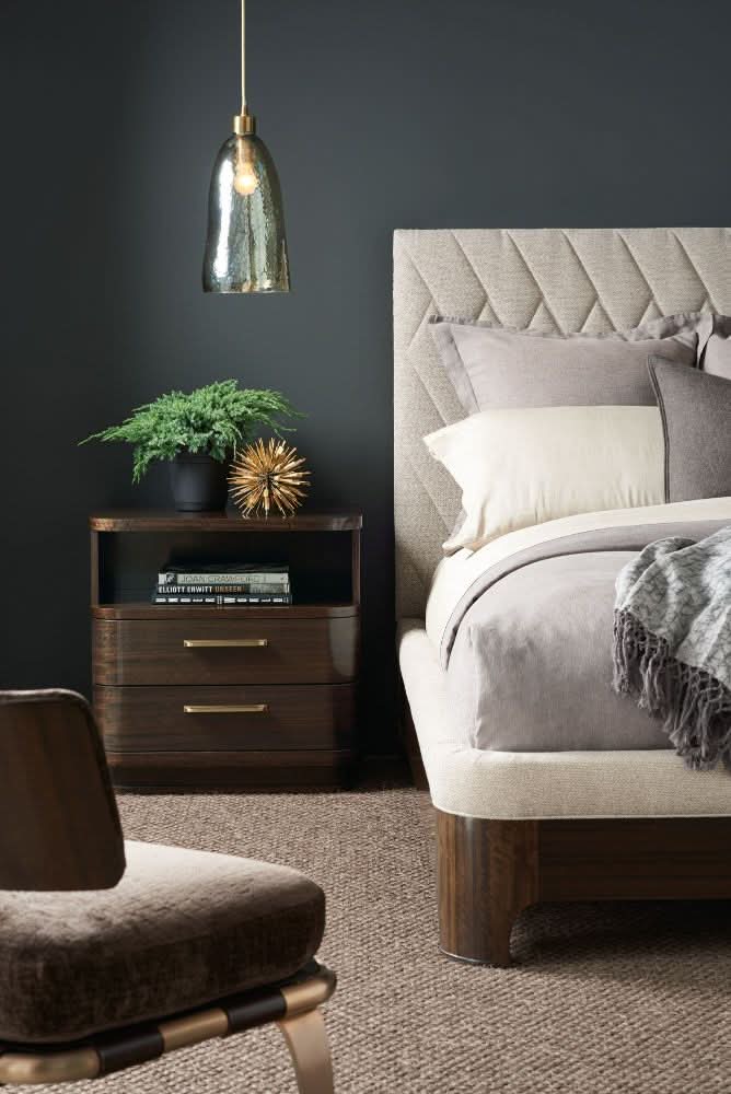 Caracole Streamline Bedside Table   Nicholas John Interiors