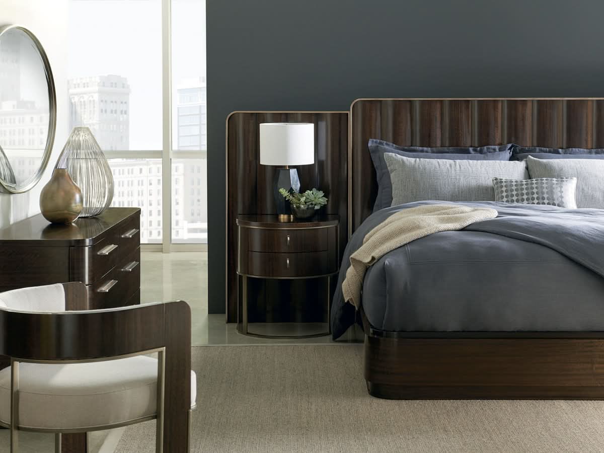 Caracole Moderne Bedside Table   Nicholas John Interiors
