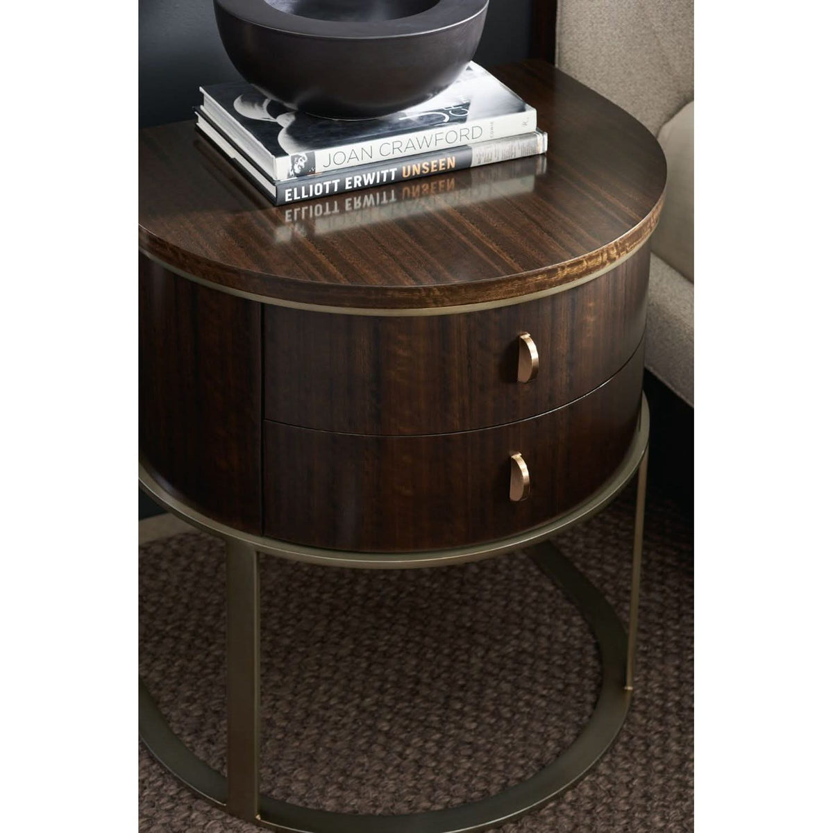 Caracole Moderne Bedside Table   Nicholas John Interiors