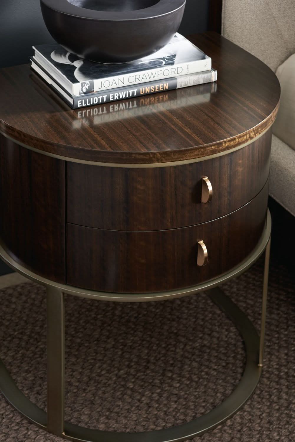 Caracole Moderne Bedside Table   Nicholas John Interiors