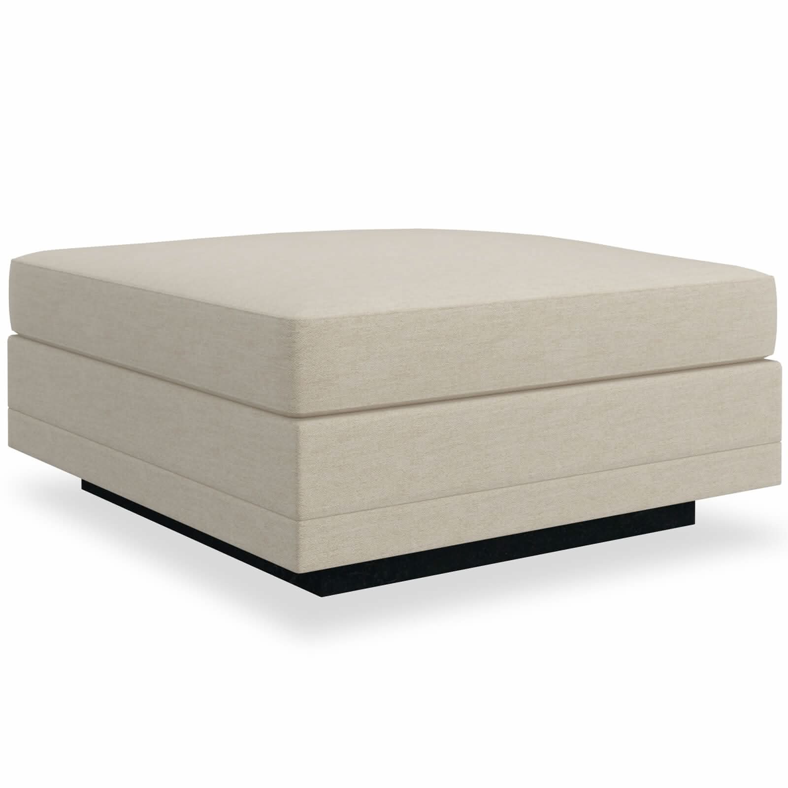 Caracole Fusion Ottoman   Nicholas John Interiors