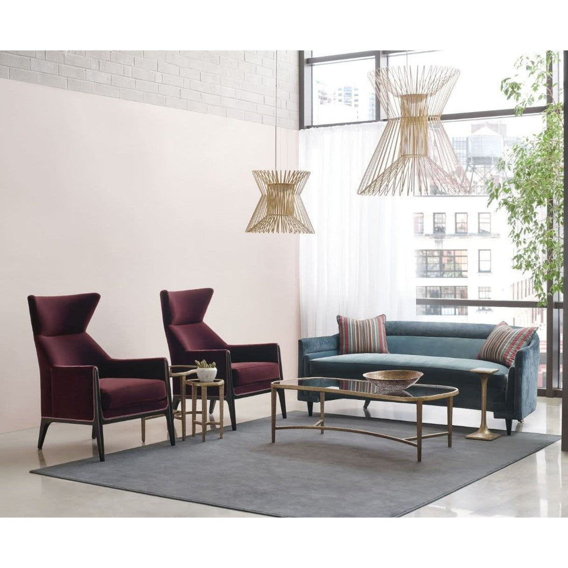 Caracole Contour Side Table   Nicholas John Interiors