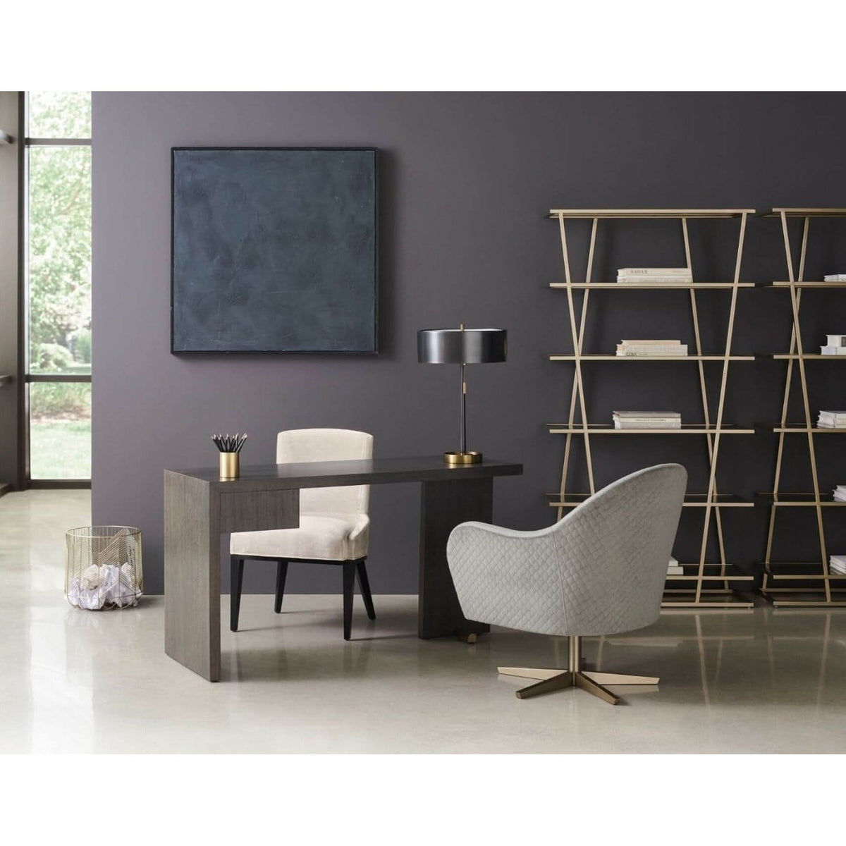 Caracole Vector Etagere Cabinet   Nicholas John Interiors