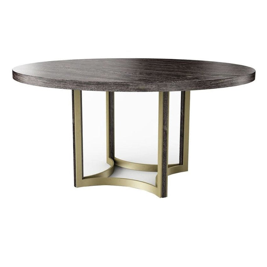 Caracole Remix Cerused Dining Table - 142cm   Nicholas John Interiors