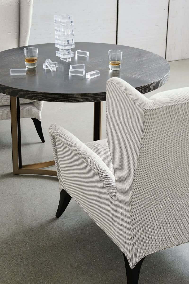 Caracole Remix Cerused Dining Table - 142cm   Nicholas John Interiors