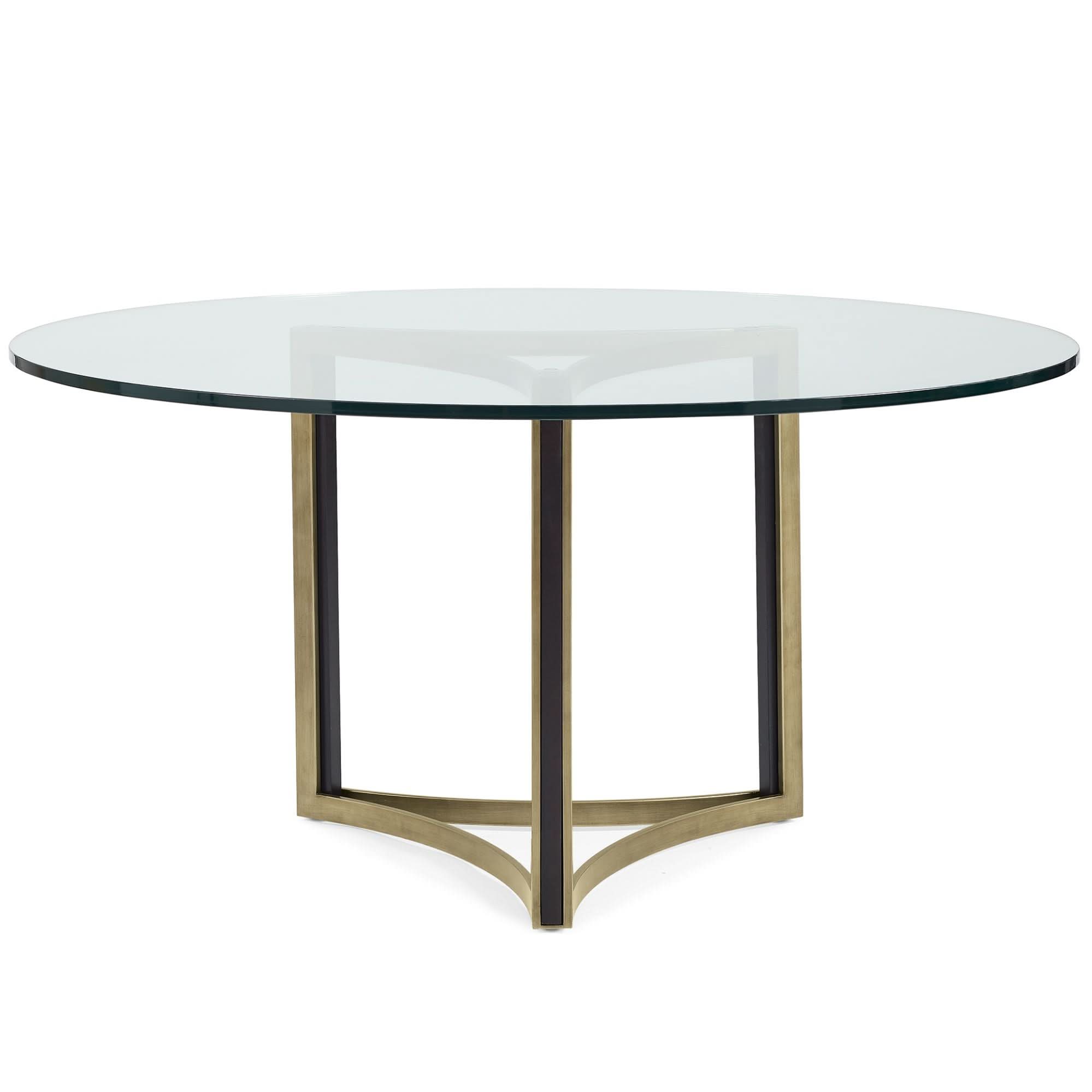 Caracole ReMix Glass Top Table - 137cm   Nicholas John Interiors