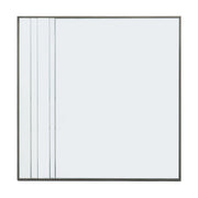 Caracole Repetition Square Mirror in London Fog   Nicholas John Interiors