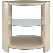 Caracole Da Vita Round Side Table   Nicholas John Interiors