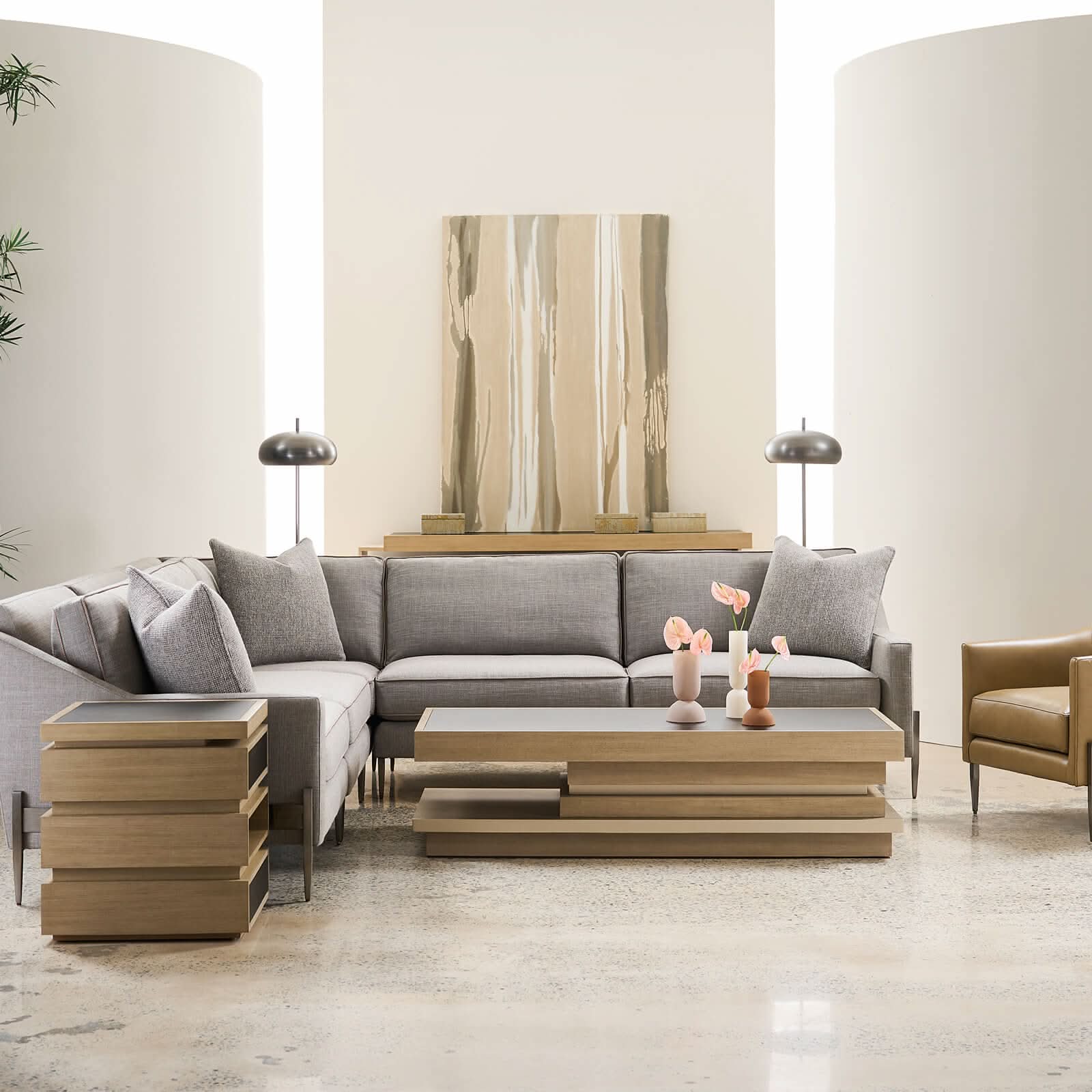 Caracole La Moda Coffee Table Petite   Nicholas John Interiors