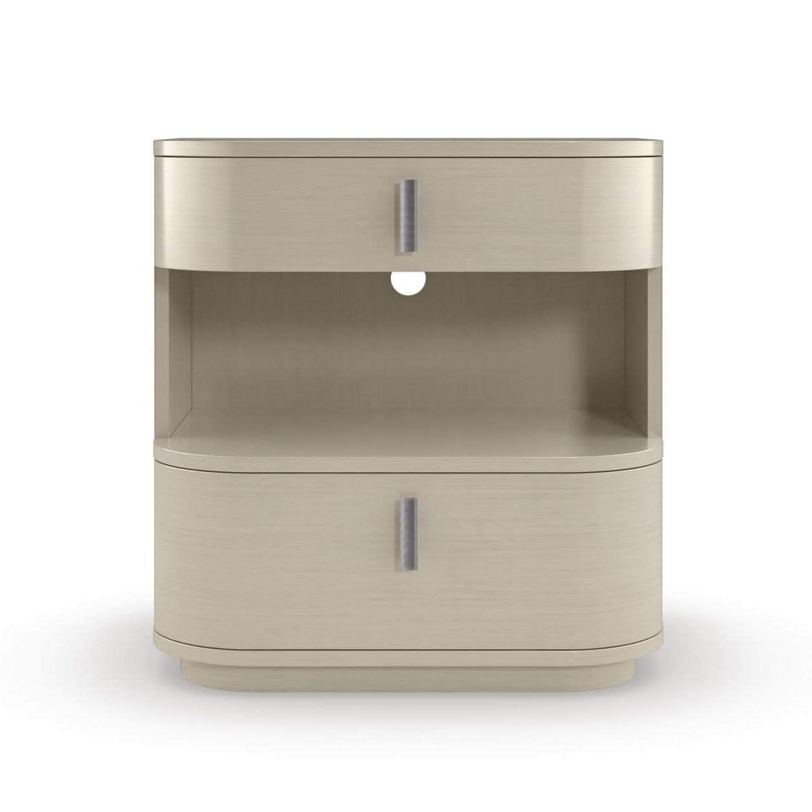 Caracole Da Vita Open Bedside Table   Nicholas John Interiors