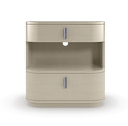 Caracole Da Vita Open Bedside Table   Nicholas John Interiors
