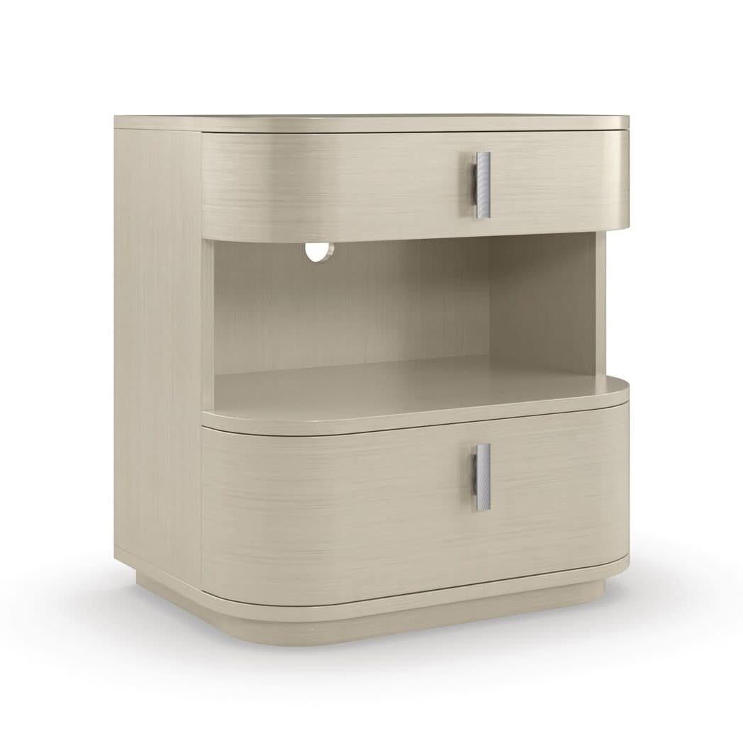 Caracole Da Vita Open Bedside Table   Nicholas John Interiors