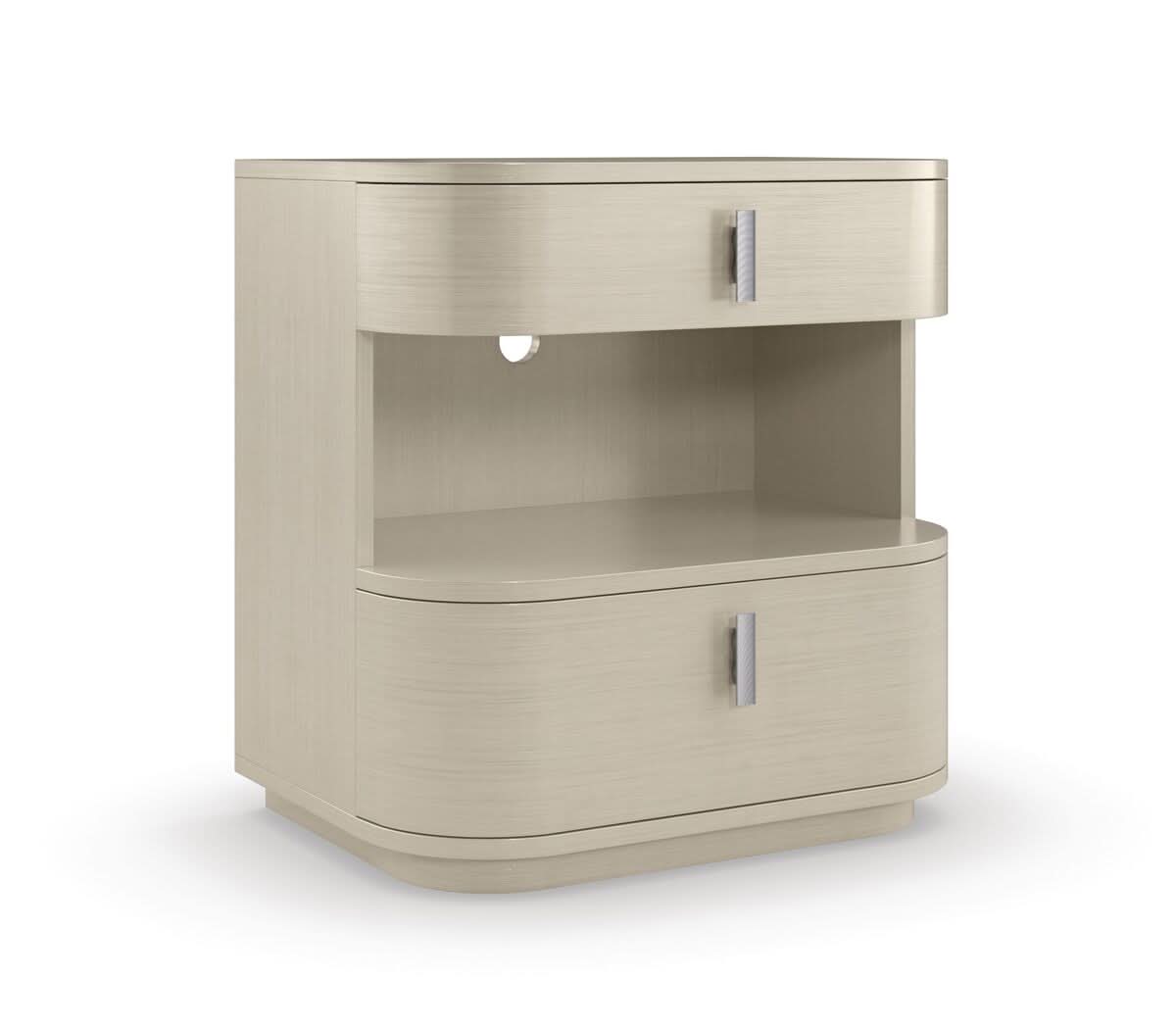 Caracole Da Vita Open Bedside Table   Nicholas John Interiors