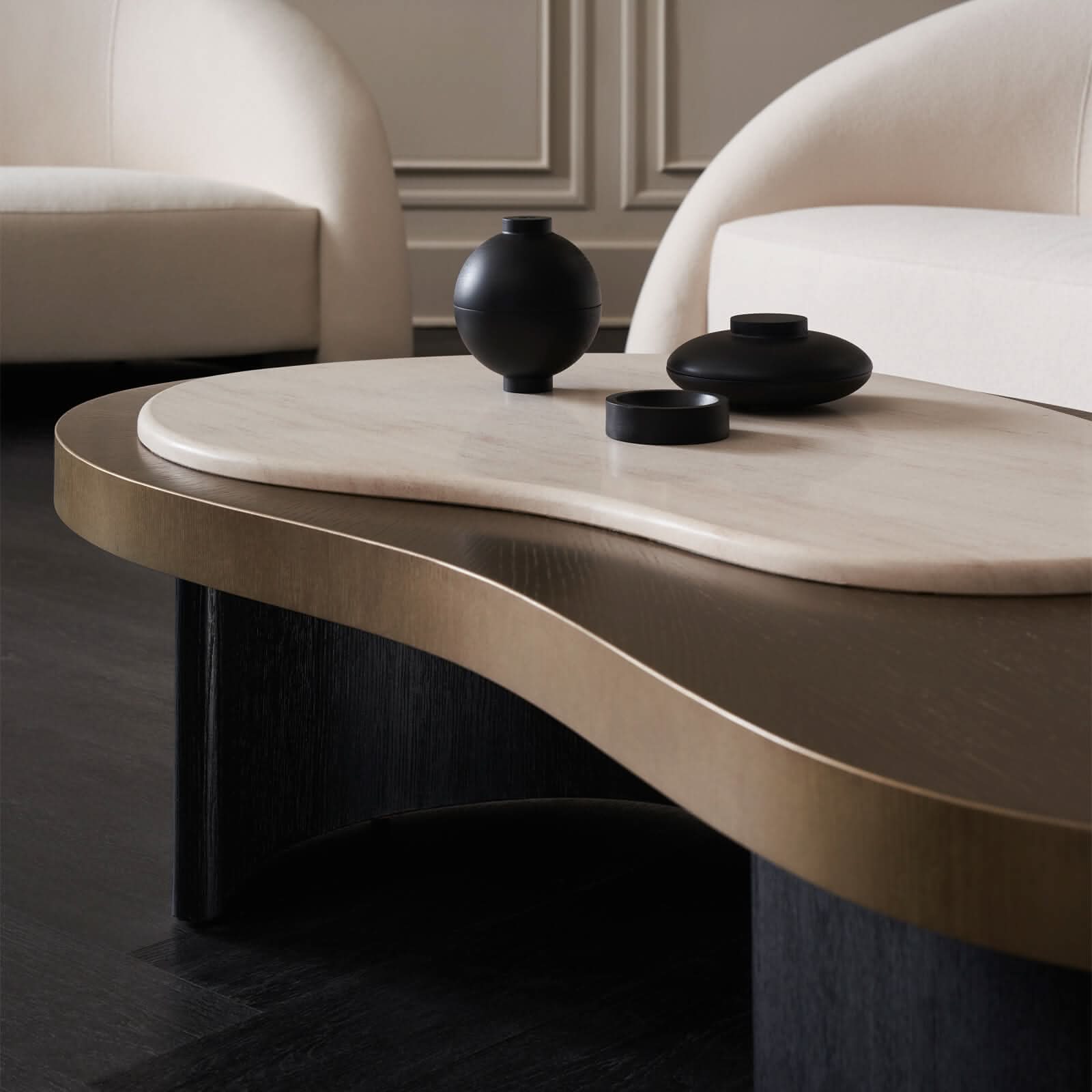Caracole Contrast Coffee Table   Nicholas John Interiors