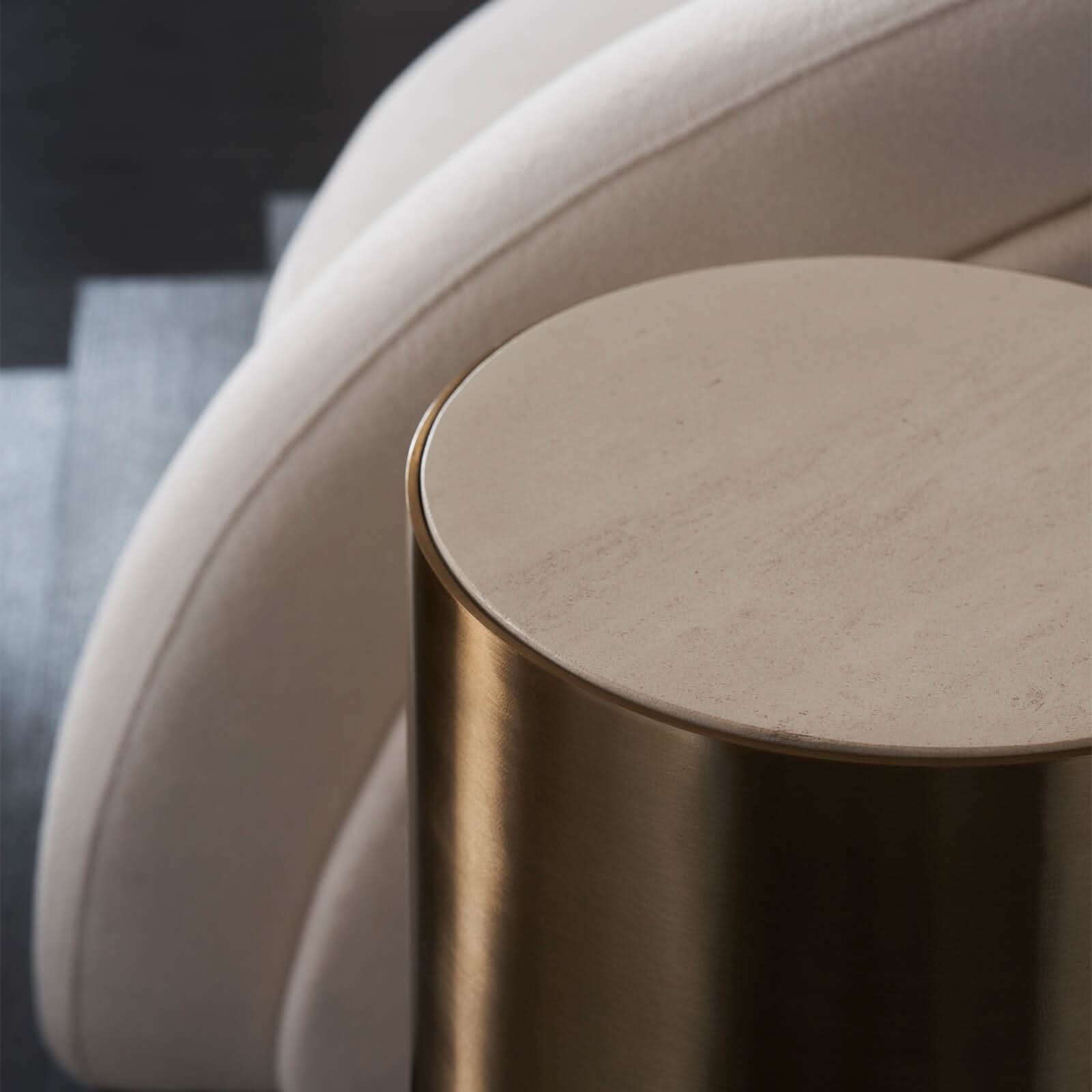 Caracole Contrast Light Spot Table   Nicholas John Interiors