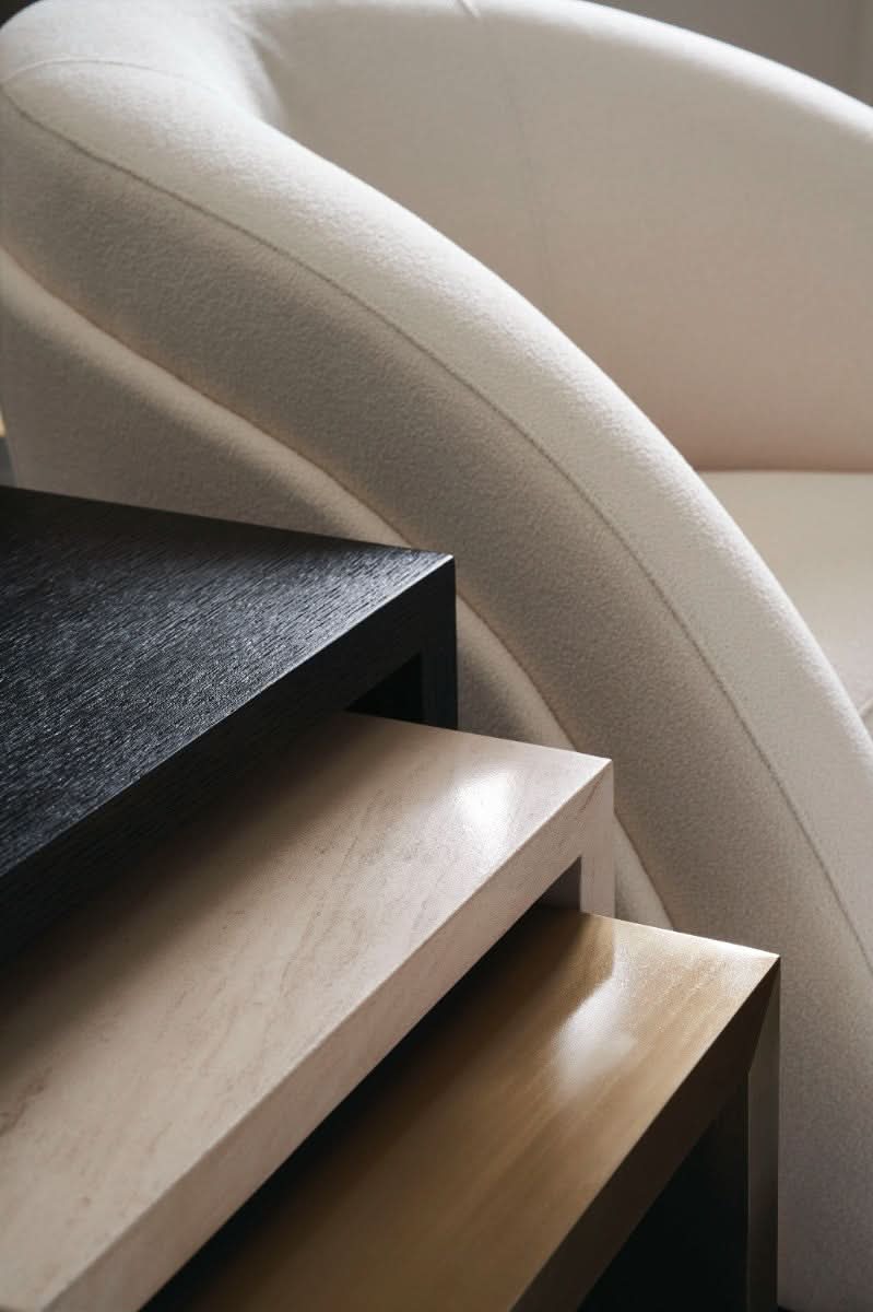 Caracole Contrast Nesting Table   Nicholas John Interiors