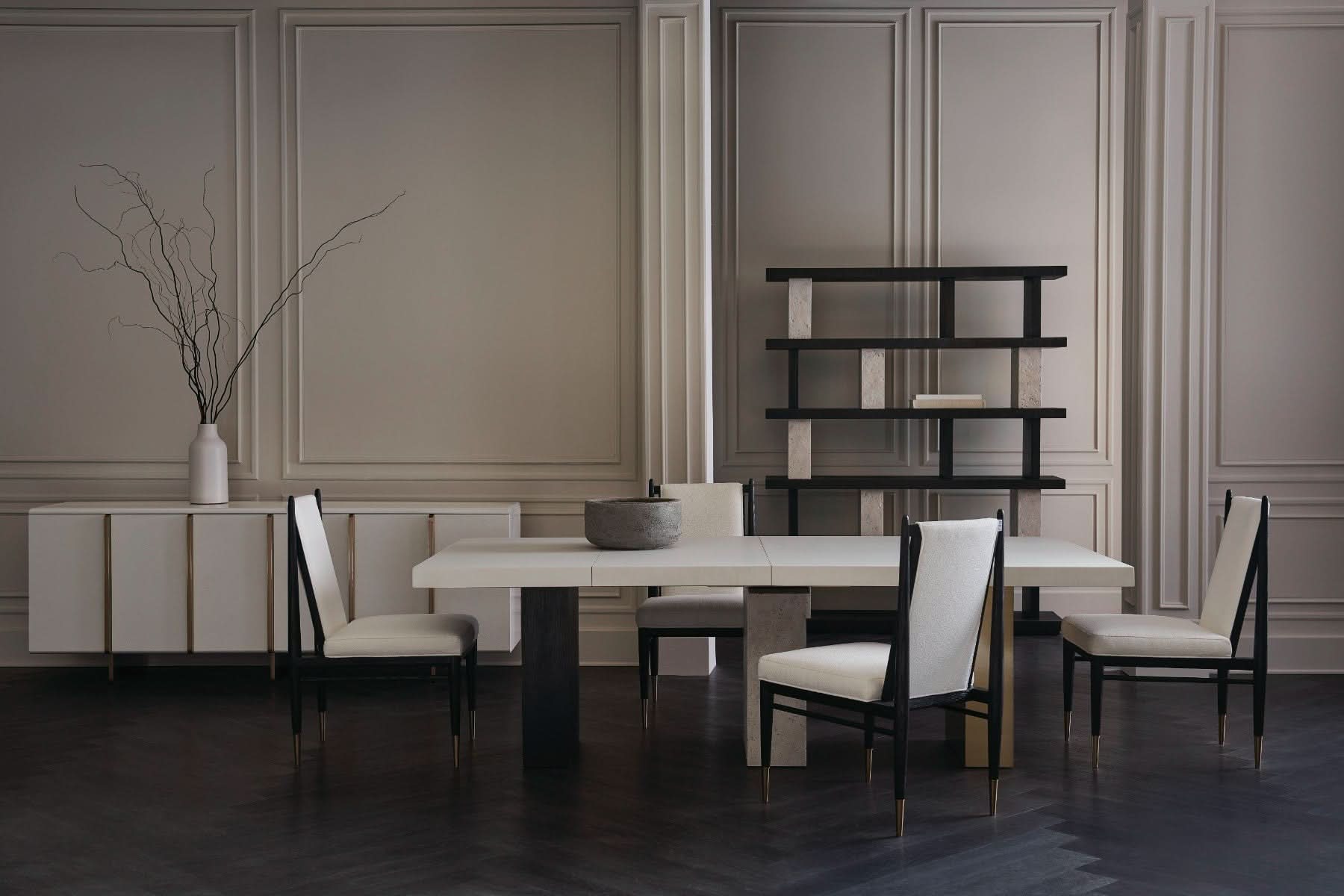 Caracole Contrast Tall Bookshelf   Nicholas John Interiors
