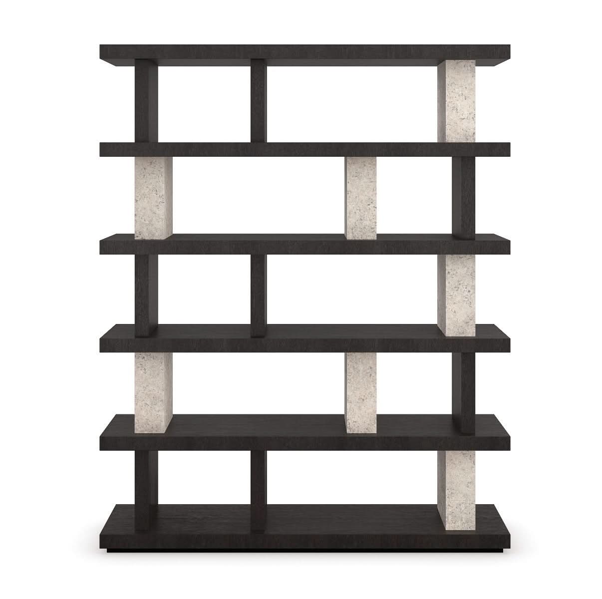 Caracole Contrast Tall Bookshelf   Nicholas John Interiors