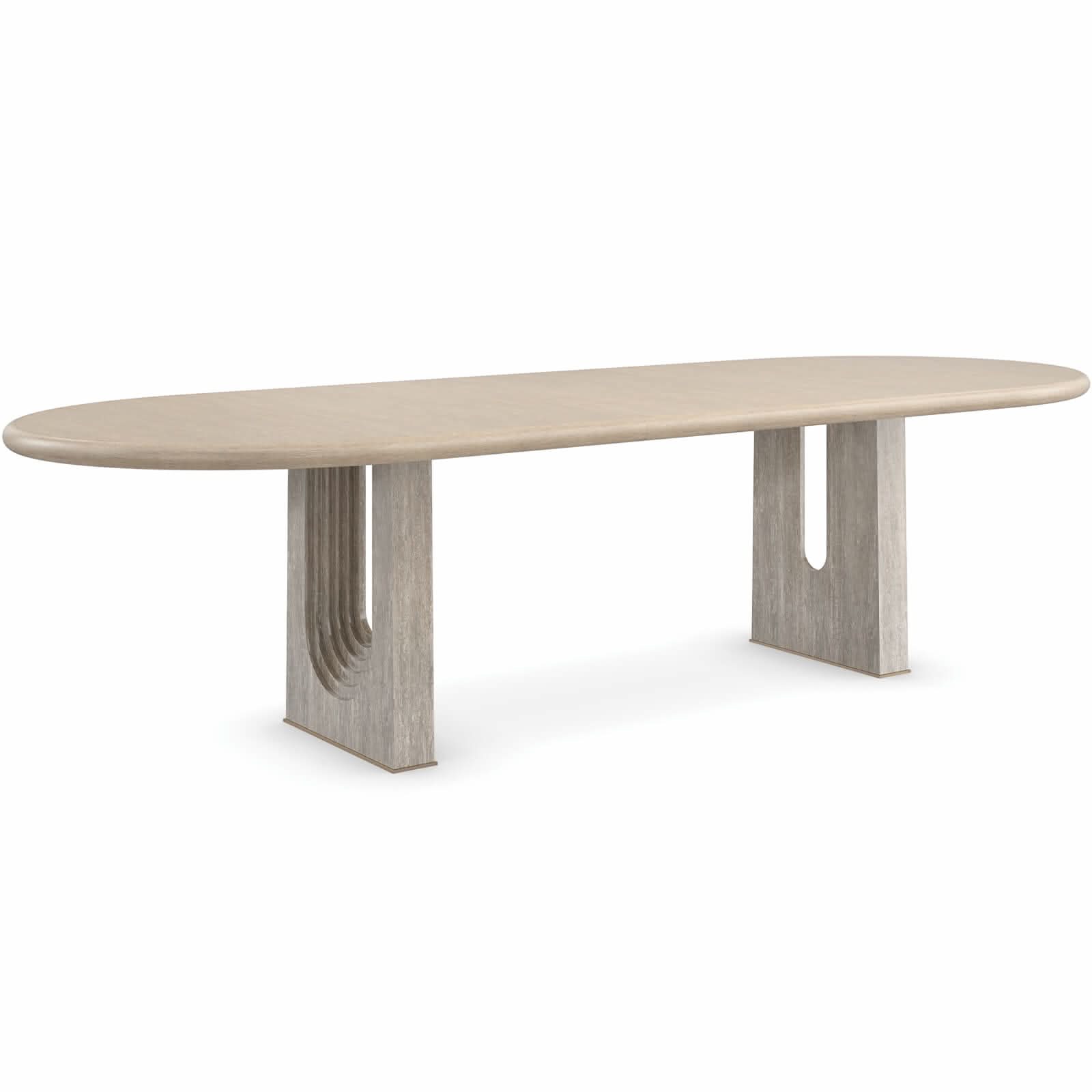 Caracole Emphasis Extending Dining Table - 239-305cm   Nicholas John Interiors