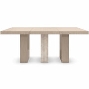 Caracole Unity Extending Dining Table in Light - 122-244cm   Nicholas John Interiors