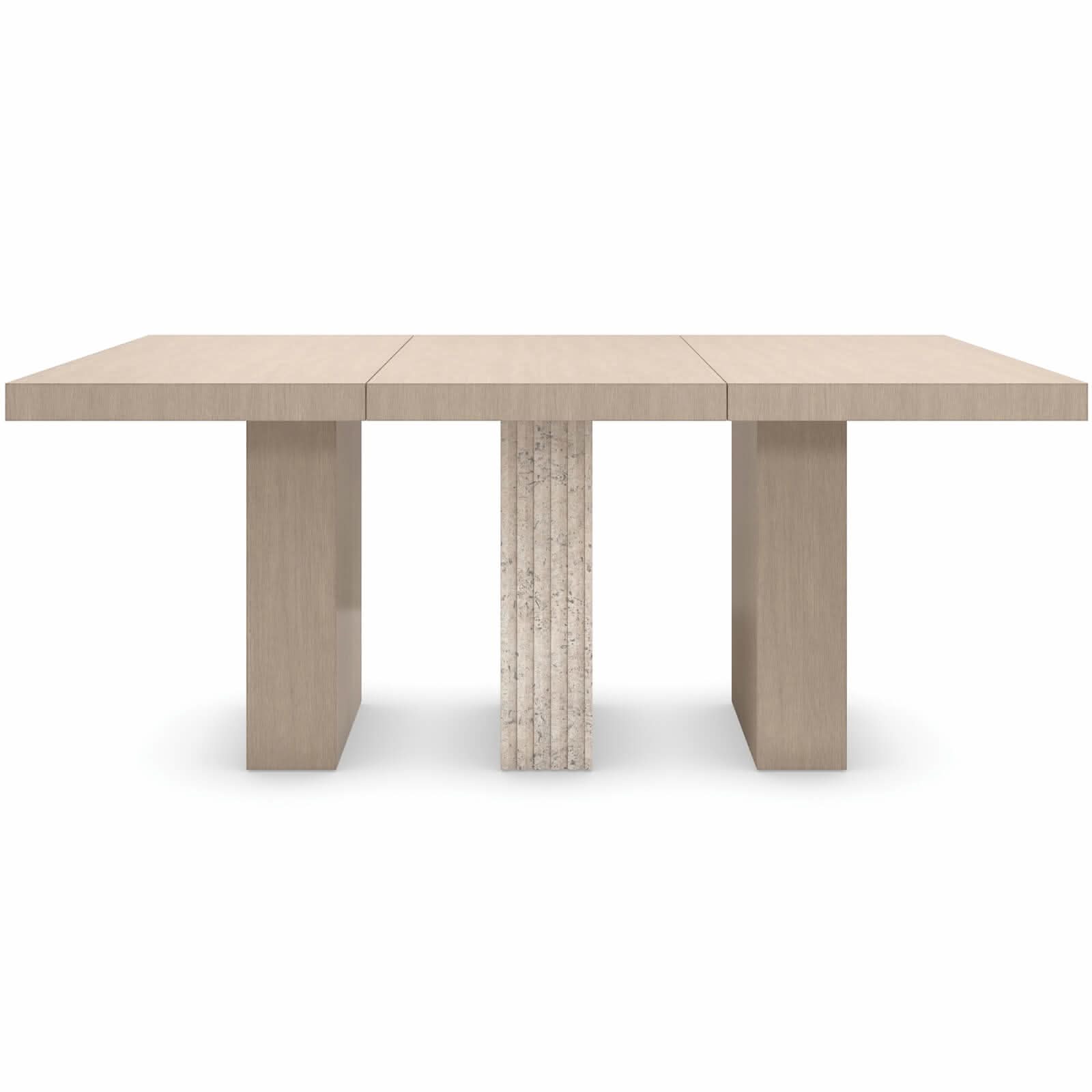 Caracole Unity Extending Dining Table in Light - 122-244cm   Nicholas John Interiors