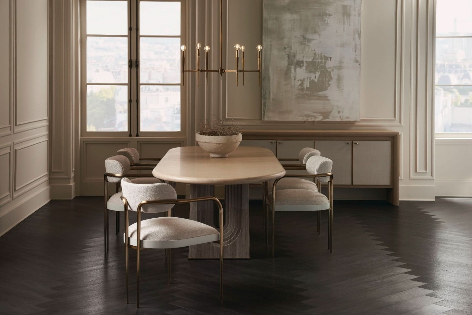 Caracole Unity Credenza   Nicholas John Interiors