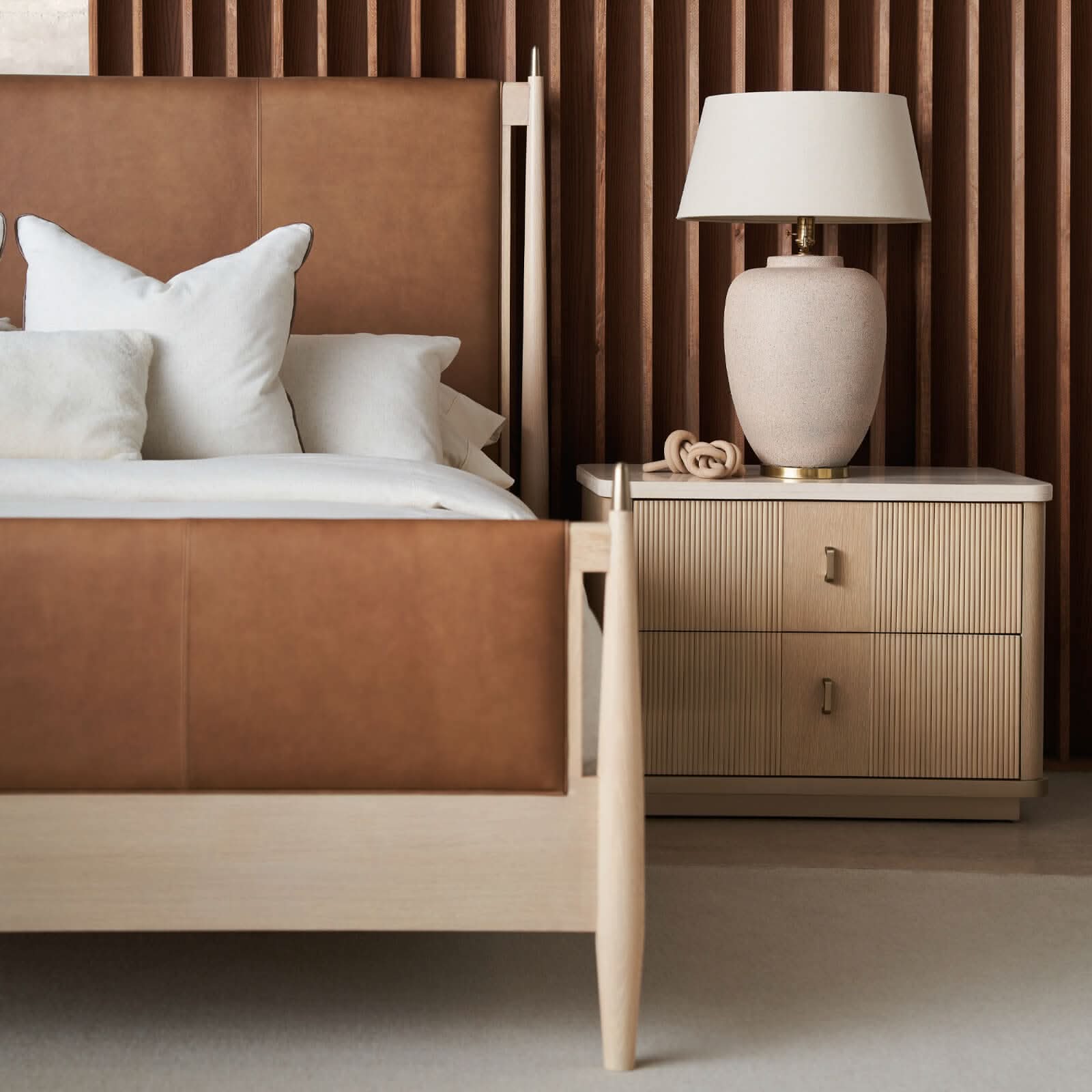 Caracole Rhythm Bedside Table   Nicholas John Interiors