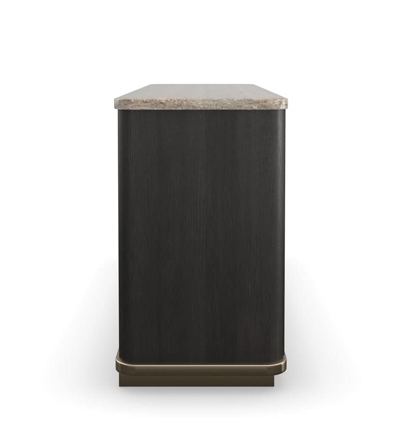 Caracole Rhythm Dresser in Black   Nicholas John Interiors