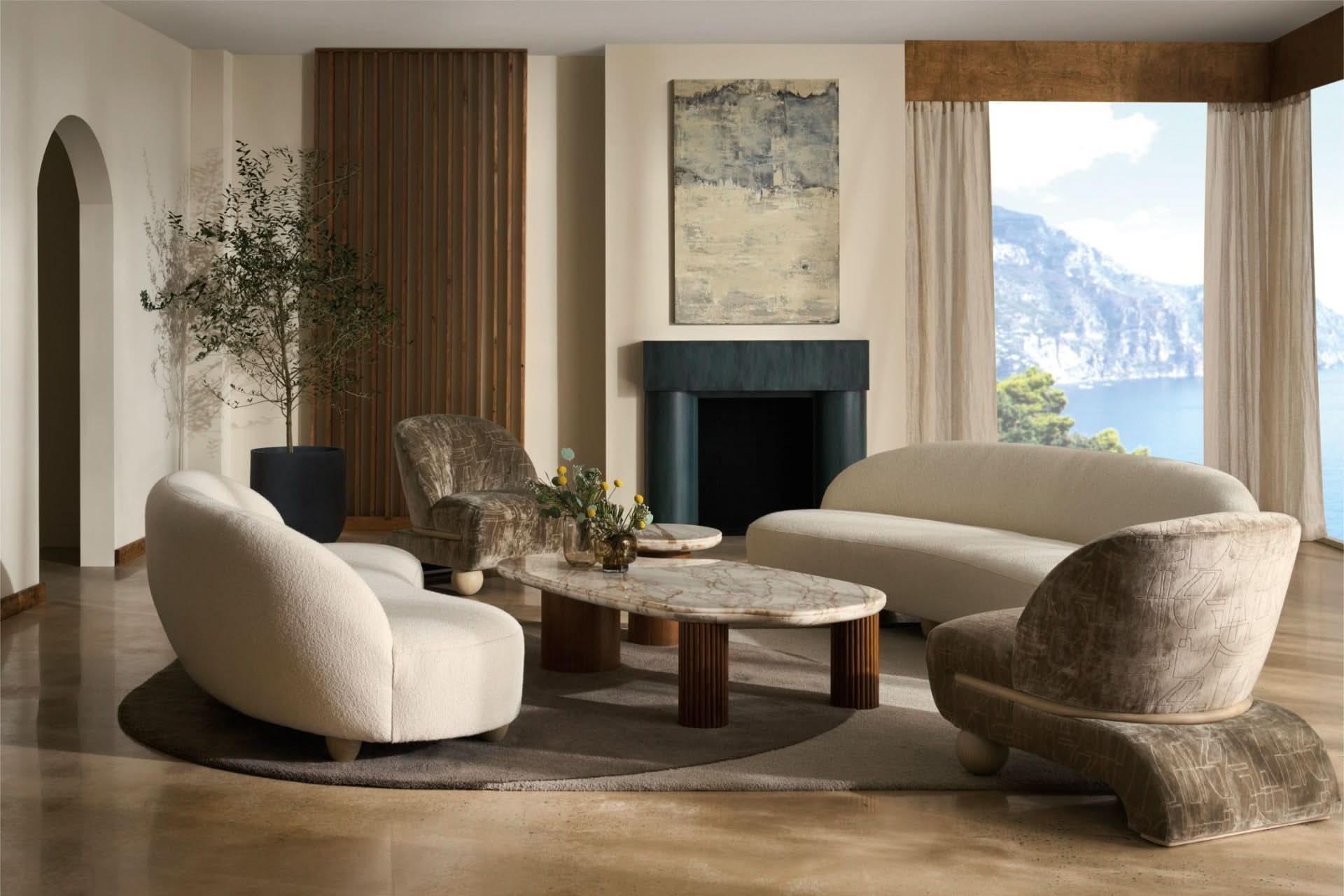 Caracole Seychelles Coffee Table   Nicholas John Interiors