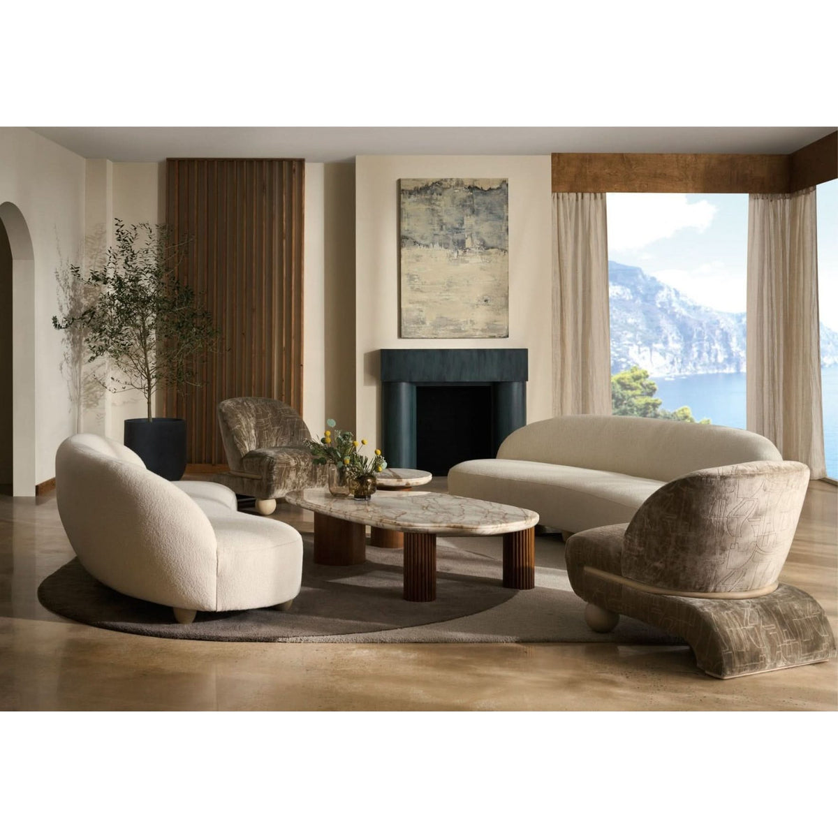 Caracole Seychelles Accent Table   Nicholas John Interiors