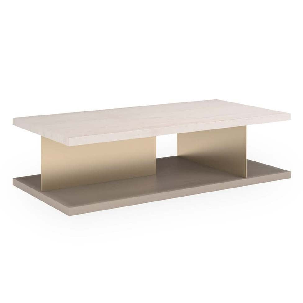 Caracole Cape Verde Coffee Table in Light   Nicholas John Interiors
