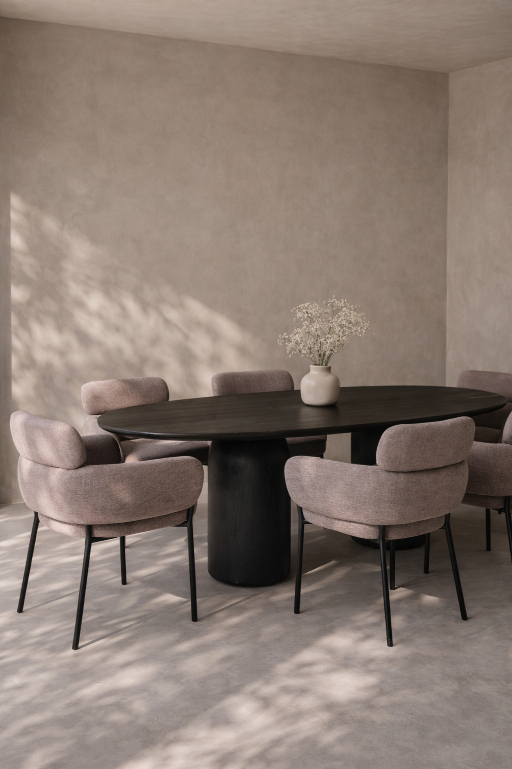 Malin Dining Chair - Grey   Nicholas John Interiors