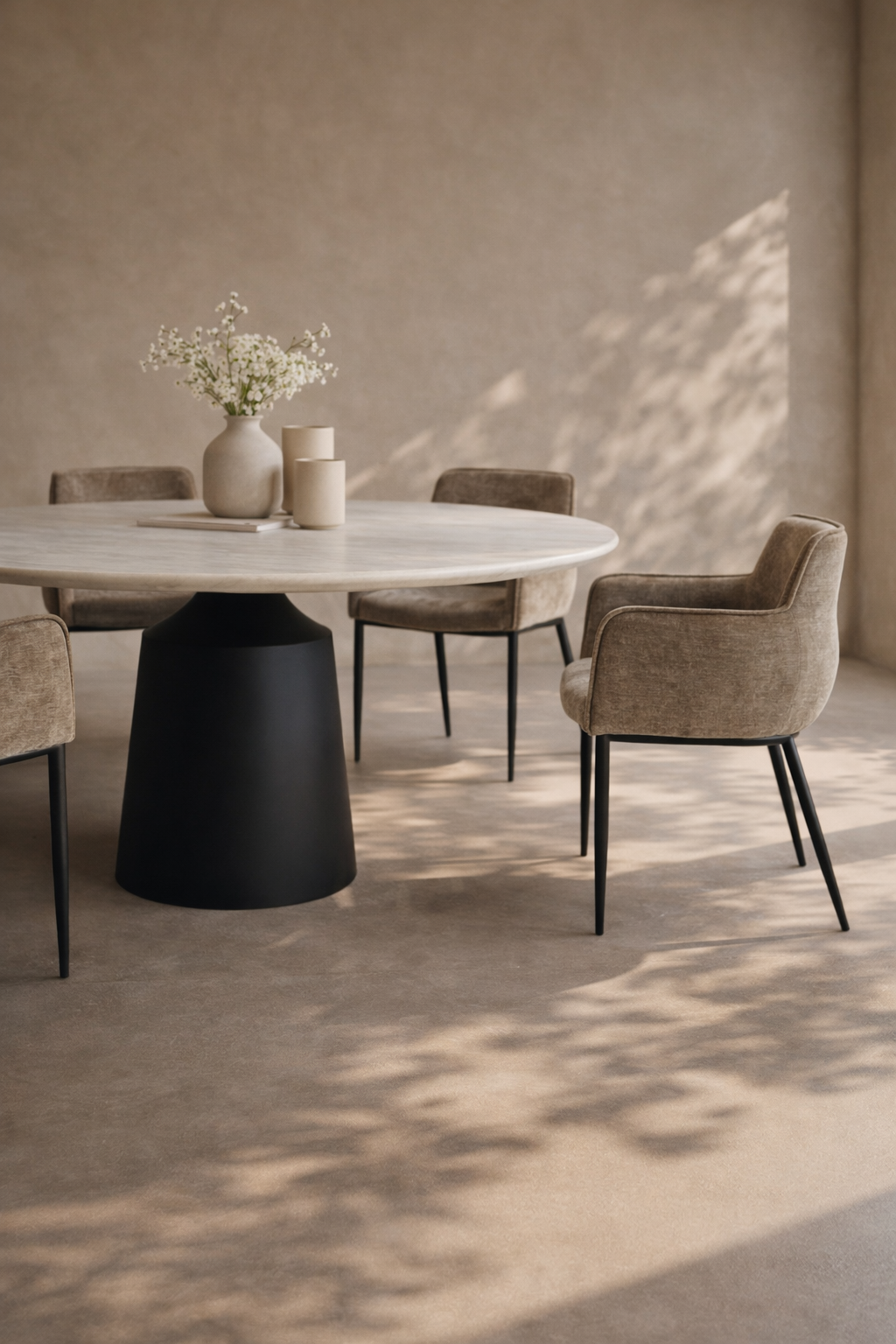 Kim Dining Chair - Gisele Olive   Nicholas John Interiors
