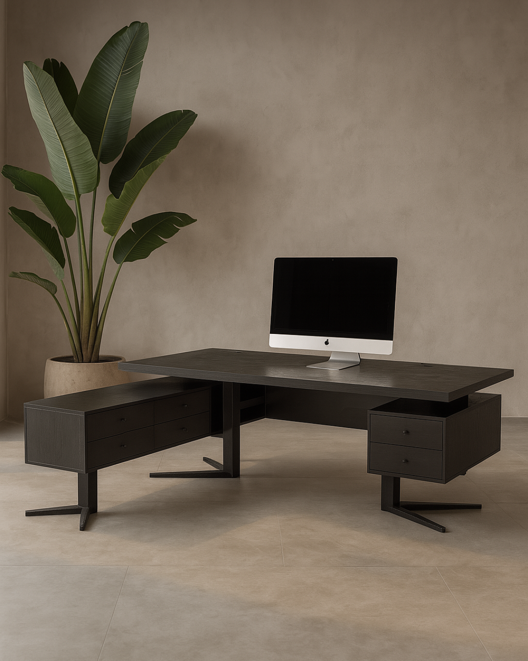 Tommy Franks Montparnasse Desk - Corner   Nicholas John Interiors