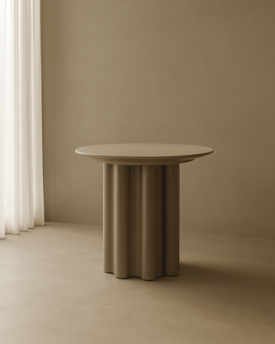 Moon Side Table - Verde   Nicholas John Interiors