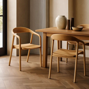 Madaro Set of 2 Dining Chair in Natural  Nicholas John Interiors