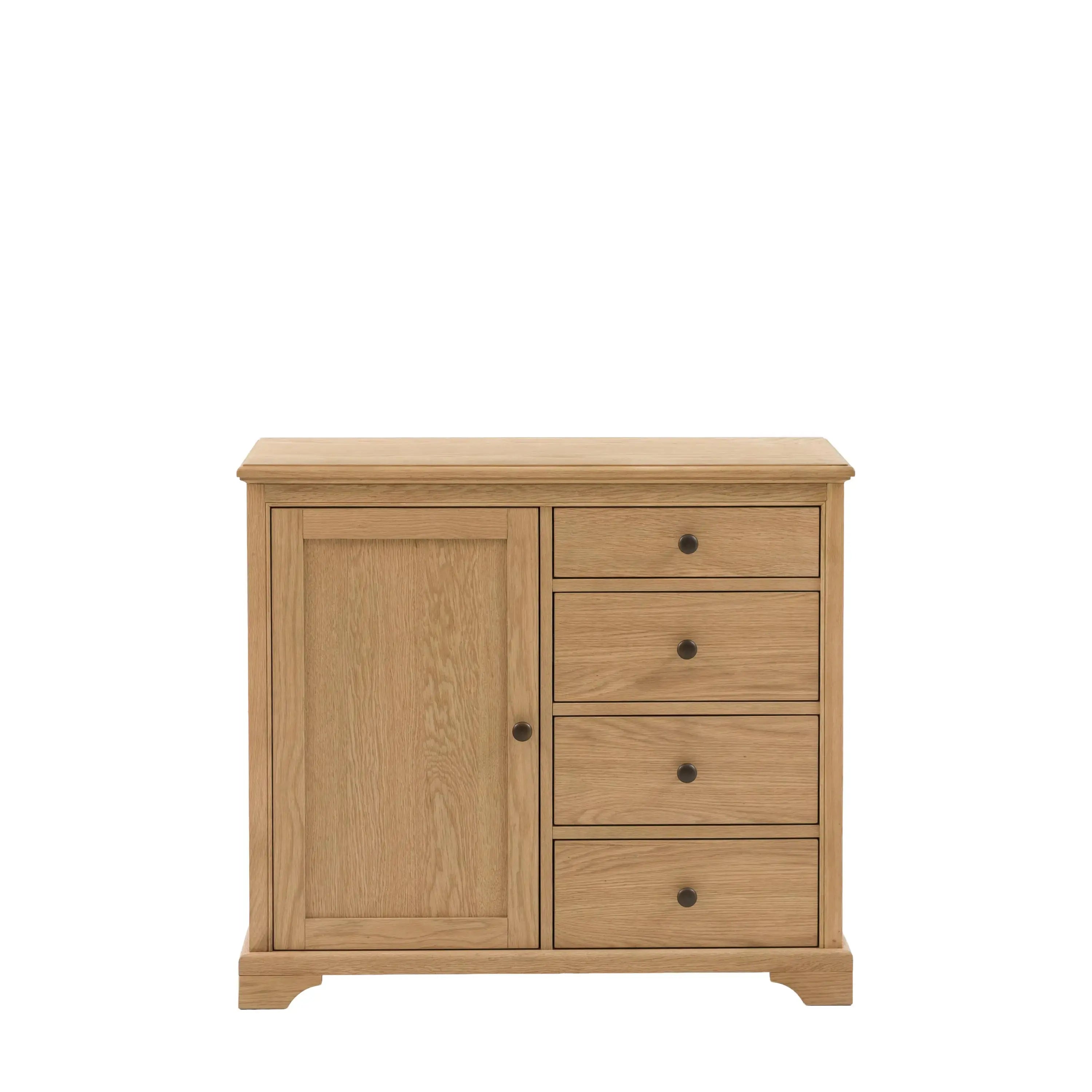 Malora 1 Door 4 Drawer Sideboard   Nicholas John Interiors