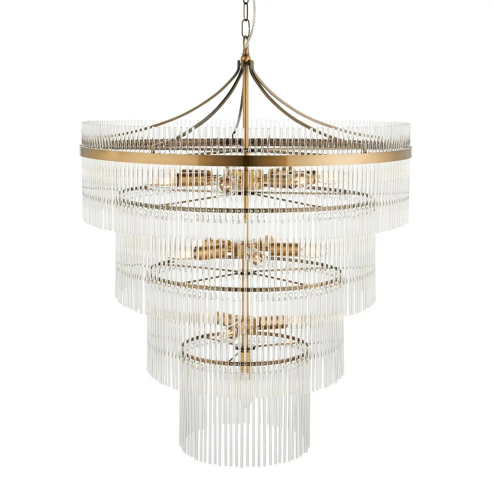 Marieta 16 Pendant Light Antique Brass   Nicholas John Interiors
