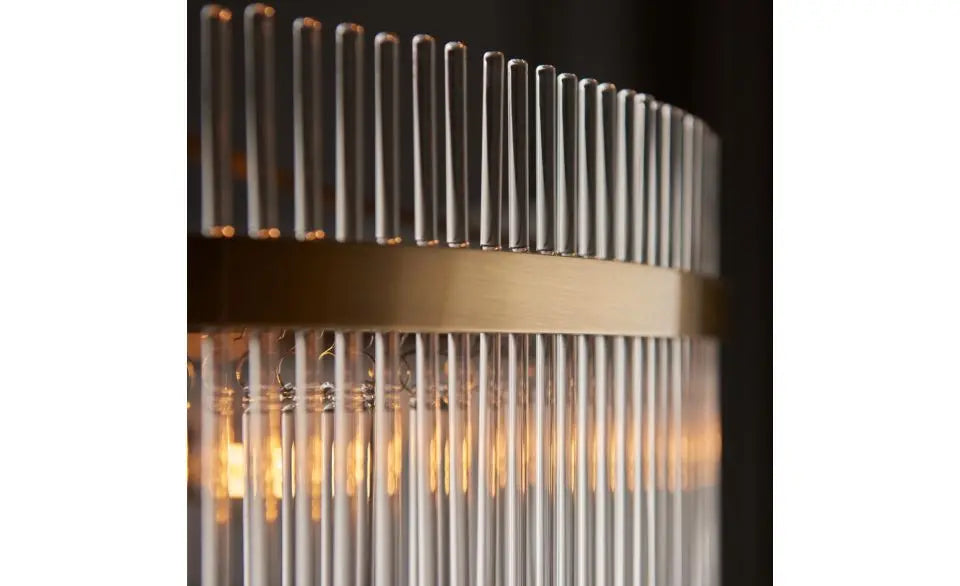 Marieta Grand 7 Pendant Light Antique brass   Nicholas John Interiors