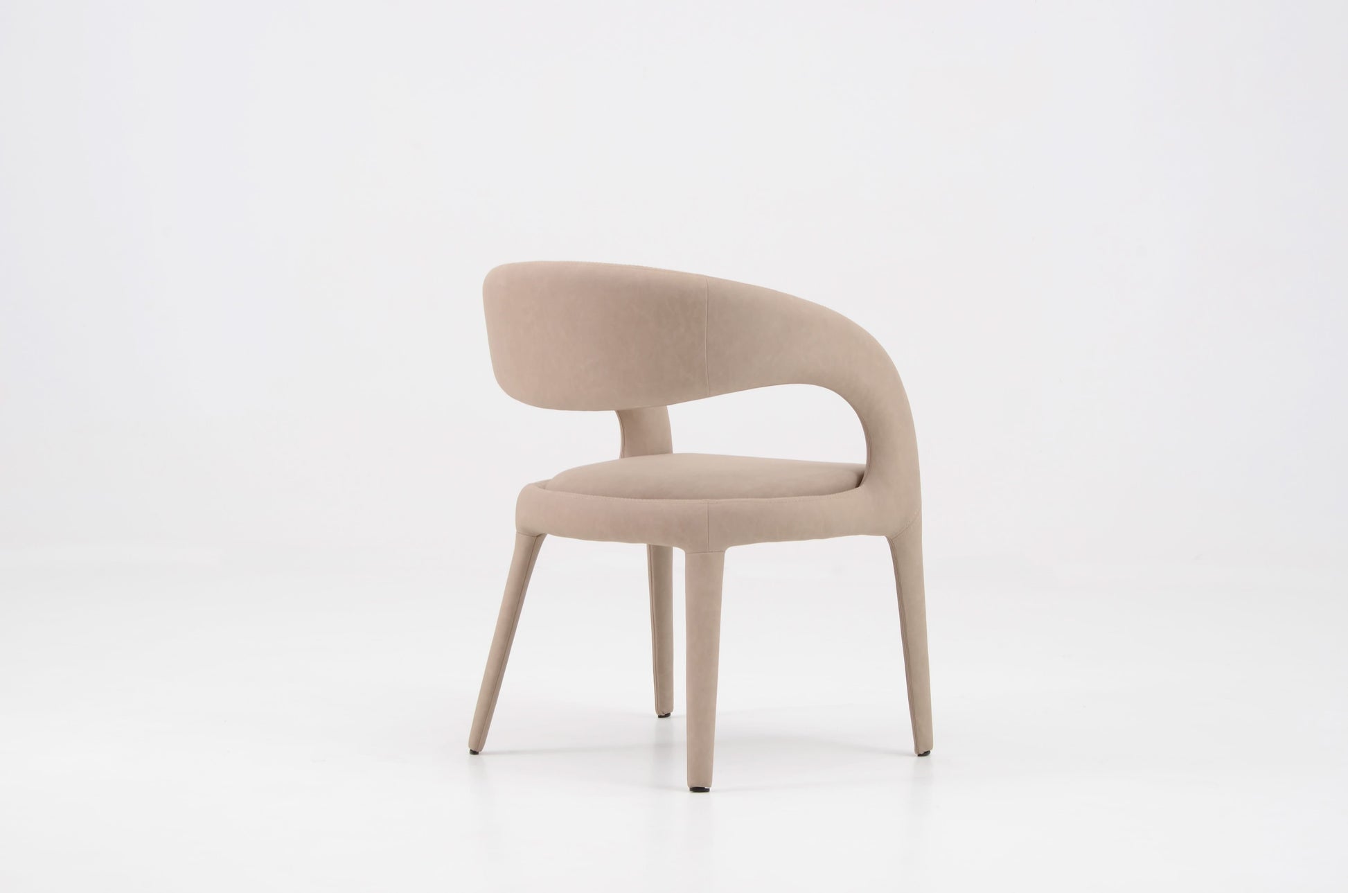 Matzo Dining Chair - Vintage Ecco Pelle   Nicholas John Interiors