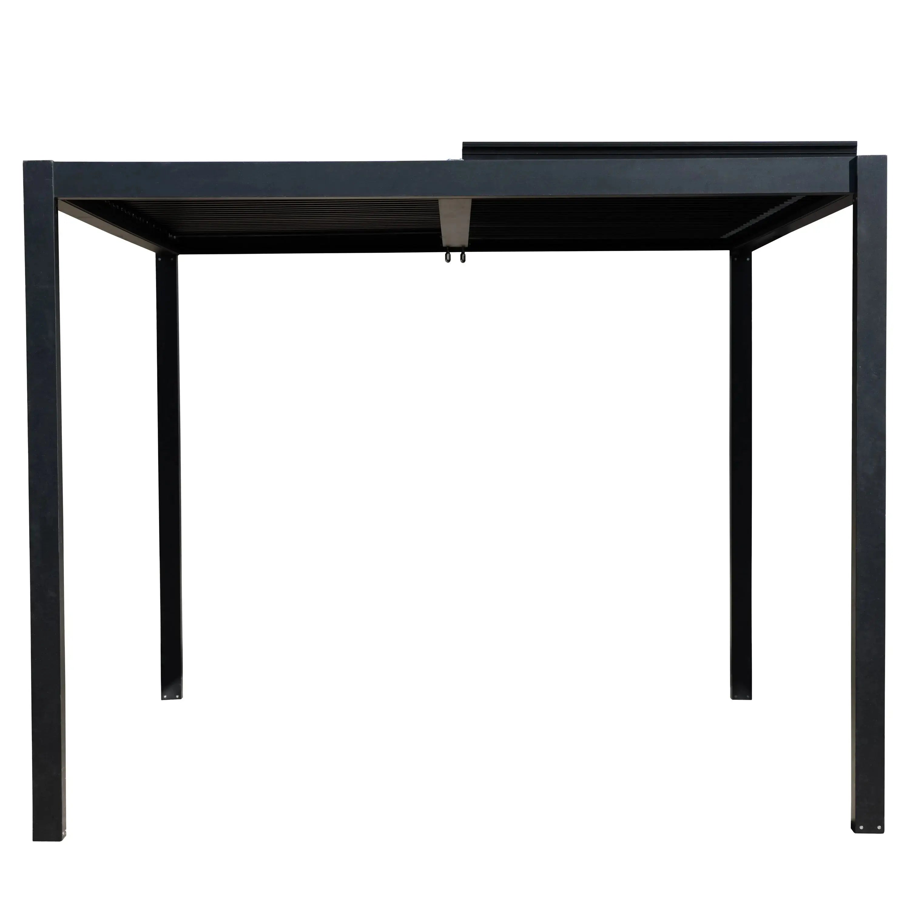 Mesano Pergola in Black   Nicholas John Interiors