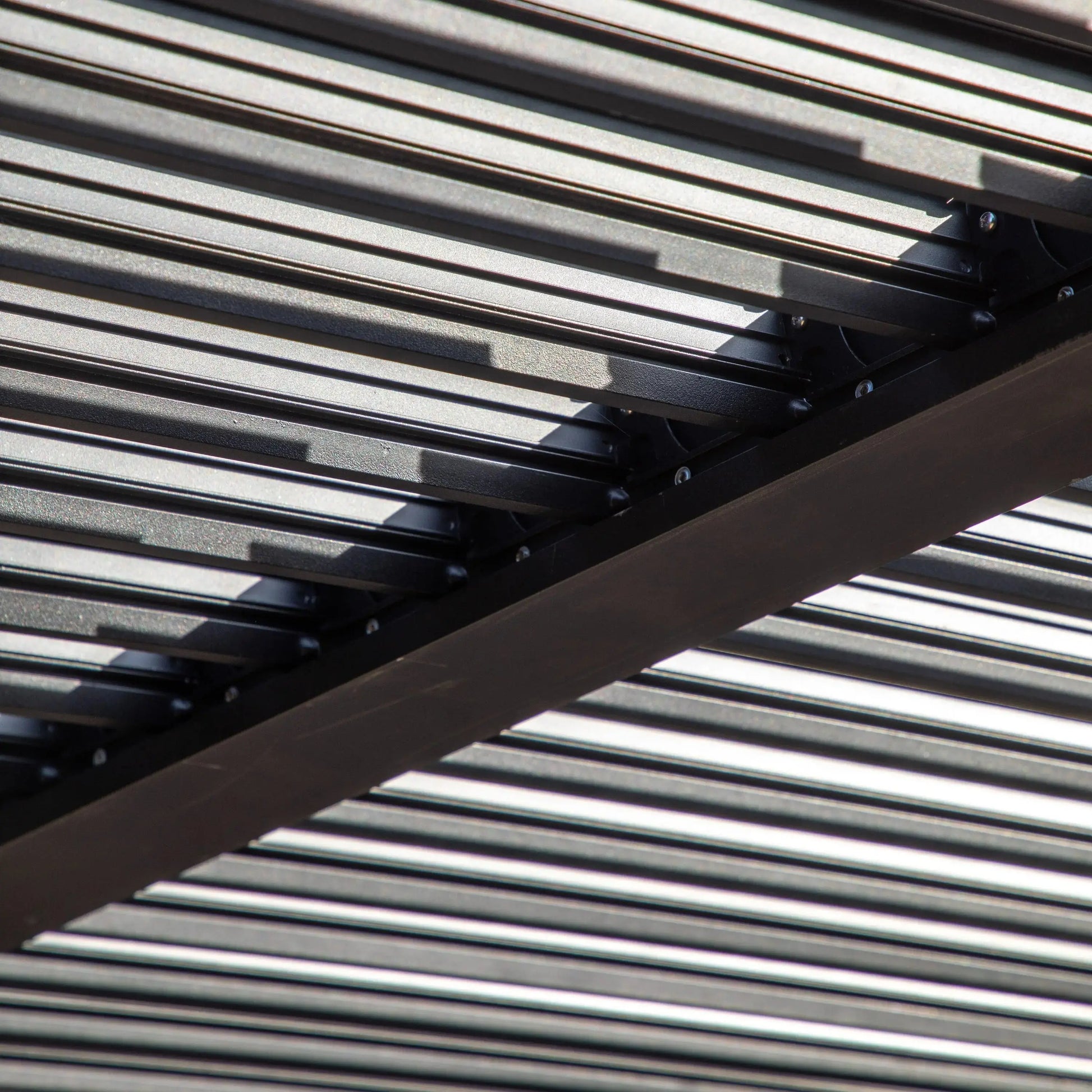Mesano Pergola in Black   Nicholas John Interiors