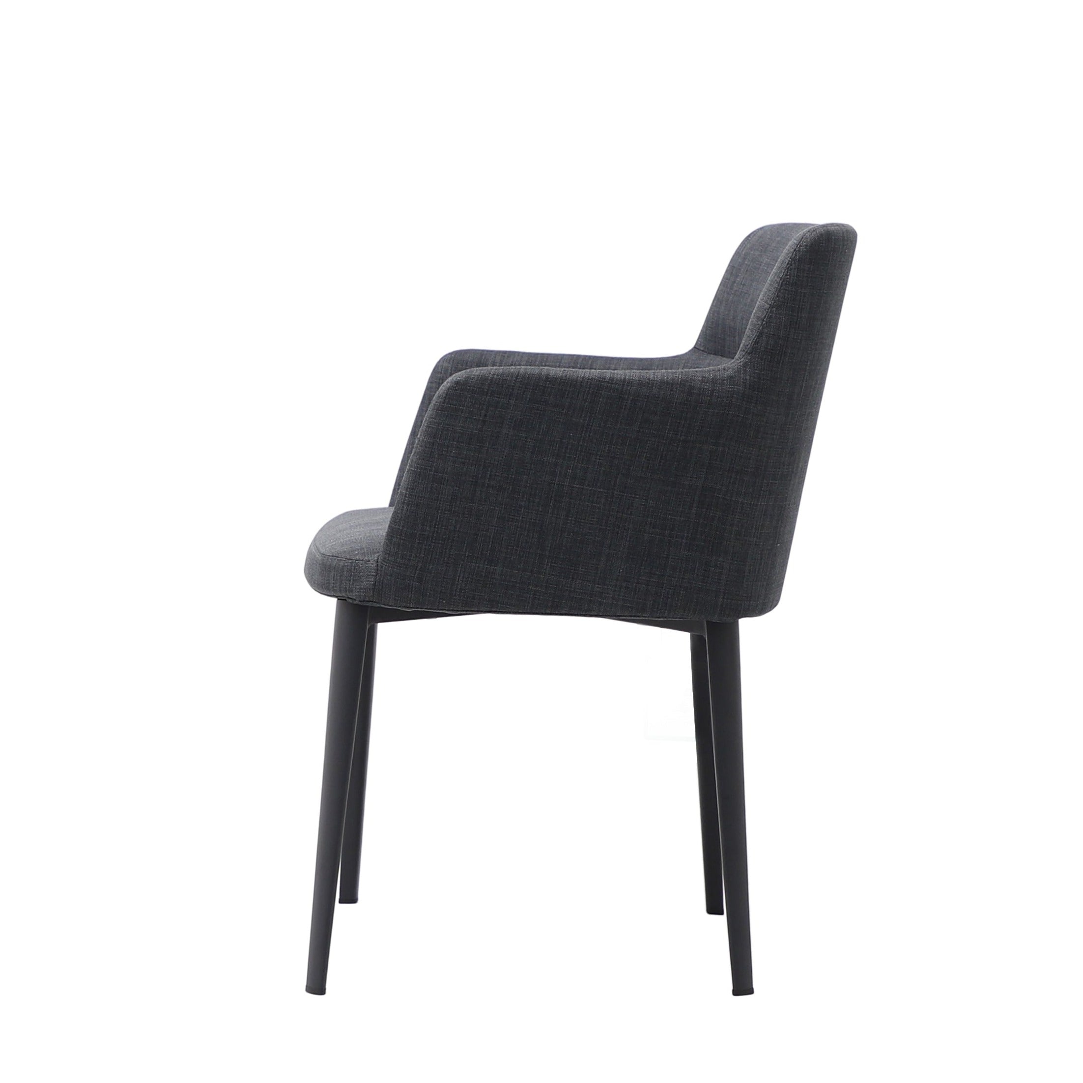 Tommy Franks Miller Chair - Charcoal Grey