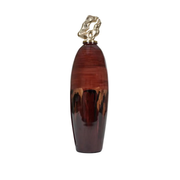 Mindy Brownes Anika Jar Small Burgundy Decorative Jar   Nicholas John Interiors