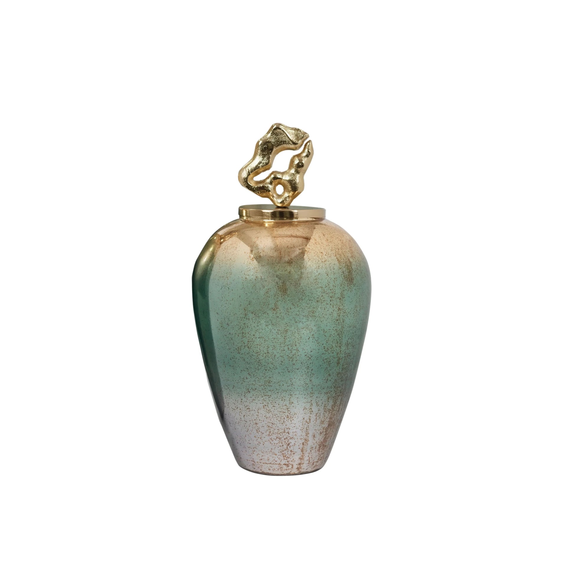 Mindy Brownes Betany Jar Small Ombre Decorative Jar   Nicholas John Interiors