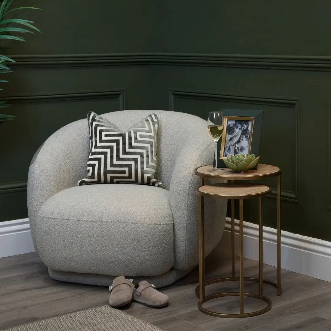 Mindy Brownes Nadia Swival Chair   Nicholas John Interiors